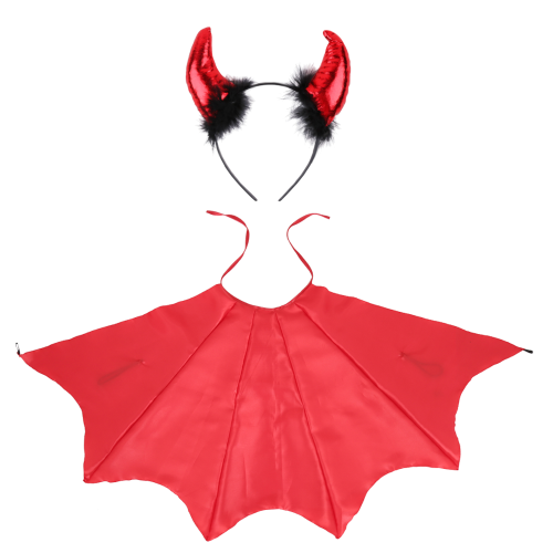 ZESTAW DIABEŁEK CZERWONY L/XL 2el