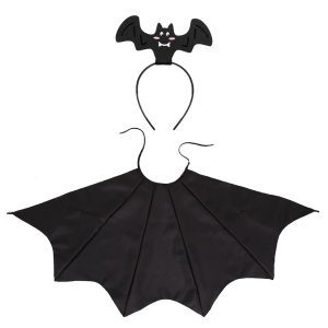 ZESTAW NIETOPERZ CZARNY S/M 3el