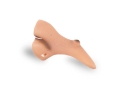 ZESTAW CZAROWNICA PELERYNA CZARNY 132cm 3el