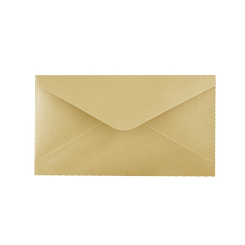 KOPERTA PREZENTOWA ZŁOTA 16x8cm 1szt