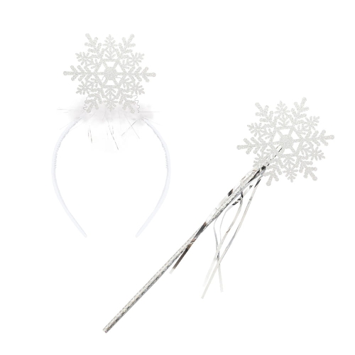 ZESTAW ŚNIEŻYNKA BIAŁY 2el