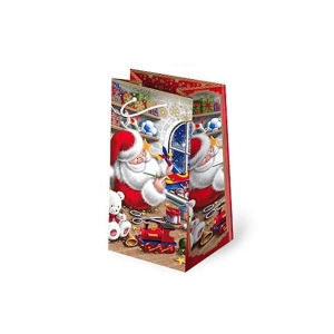 TOREBKA PREZENTOWA MIKOŁAJ ZABAWKI SAMOLOCIK 22x10cm