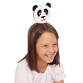 OPASKA PANDA FILCOWA BIAŁO-CZARNA