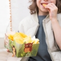 PUDEŁKA NA CHIPSY LEŚNE ZWIERZĄTKA 3szt