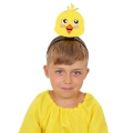 OPASKA GŁOWA KURCZACZKA FILCOWY ŻÓŁTA