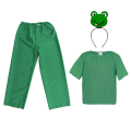 ZESTAW ŻABKA ZIELONY 116-128 4el