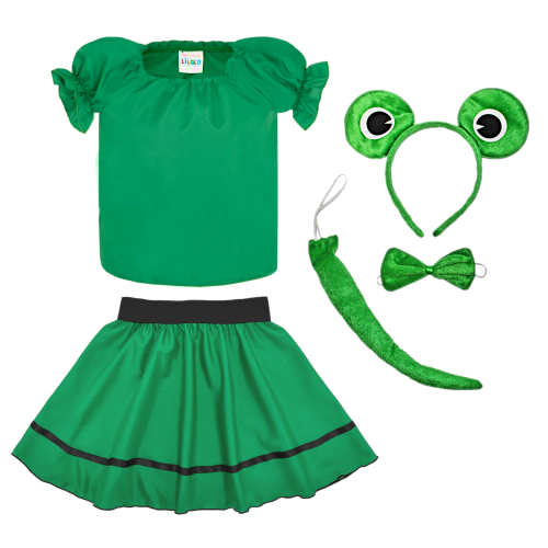 ZESTAW ŻABKA ZIELONY 98-110 5el