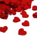 KONFETTI SERDUSZKA FILCOWE CZERWONE 100szt