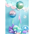 BALON PARTY DECO KULA OMBRE NIEBIESKO-ZIELONY 14'' 35cm