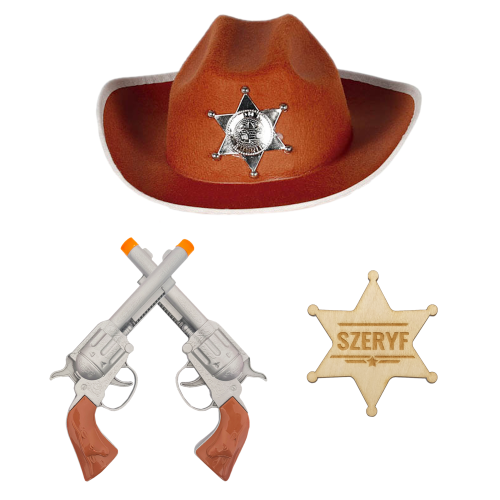 ZESTAW KOWBOJ 4el