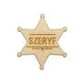 ZESTAW KOWBOJ BRĄZOWY 116-128 4el
