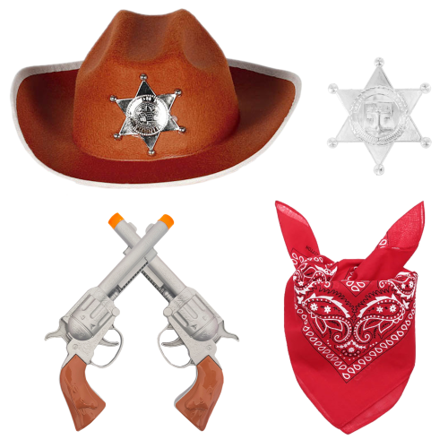 ZESTAW KOWBOJ 5el