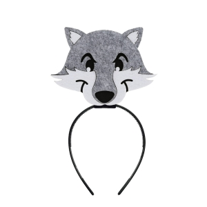 OPASKA WILK FILCOWA SZARA