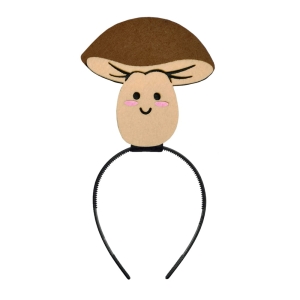 OPASKA GRZYBEK BOROWIK FILCOWA BRĄZOWA