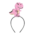 OPASKA DINOZAUR FILCOWA RÓŻOWA