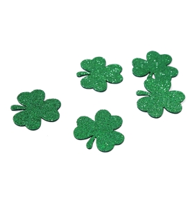 KONFETTI KONICZYNKI PIANKOWE ZIELONE 5szt