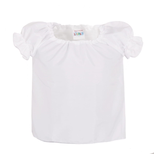 BLUZKA DZIEWCZYNKA BIAŁA 98-110