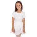BLUZKA DZIEWCZYNKA BIAŁA 98-110