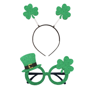 ZESTAW ŚWIĘTEGO PATRYKA ZIELONY 2el