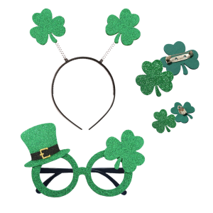 ZESTAW ŚWIĘTEGO PATRYKA ZIELONY 4el