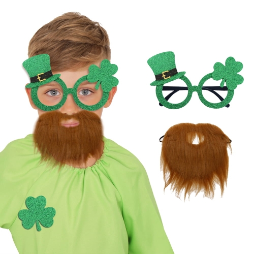 ZESTAW ŚWIĘTEGO PATRYKA ZIELONY 2el