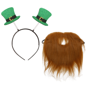 ZESTAW ŚWIĘTEGO PATRYKA ZIELONY 2el