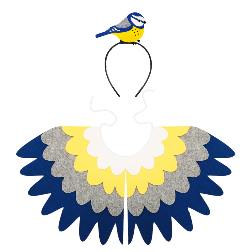 ZESTAW SIKORKA ŻÓŁTO-NIEBIESKI 3el