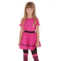 BLUZKA DZIEWCZYNKA FUKSJA 116-128