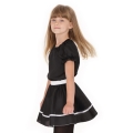BLUZKA DZIEWCZYNKA CZARNA 134-140