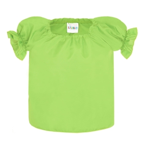 BLUZKA DZIEWCZYNKA ZIELONA 98-110