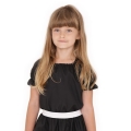 BLUZKA DZIEWCZYNKA CZARNA 116-128