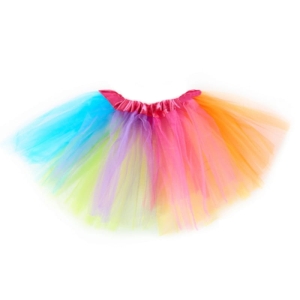 SPÓDNICZKA TUTU WIELOKOLOROWA