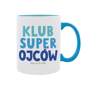 KUBEK KLUB SUPER OJCÓW BIAŁO-NIEBIESKI 350ml