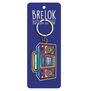 BRELOK RADIO DISCO KOLOROWY