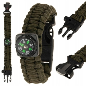 BRANSOLETKA SURVIVAL OPASKA 5W1