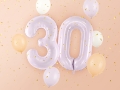 BALON PARTY DECO CYFRA 3 JASNOFIOLETOWY 28'' 72cm
