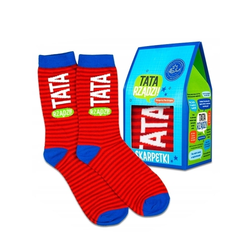 SKARPETY TATA RZĄDZI CZERWONE 41-46