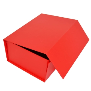 PUDEŁKO PREZENTOWE MAGNES CZERWONE 37,5x28x14,5cm