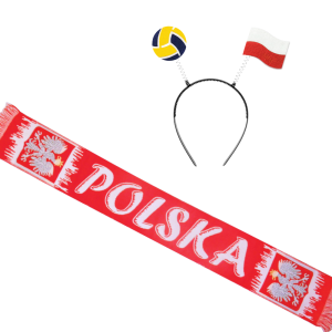 ZESTAW KIBICA SIATKÓWKA 2el