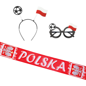 ZESTAW KIBICA PIŁKA NOŻNA 3el