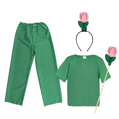 ZESTAW TULIPAN ZIELONY 116-128 5el