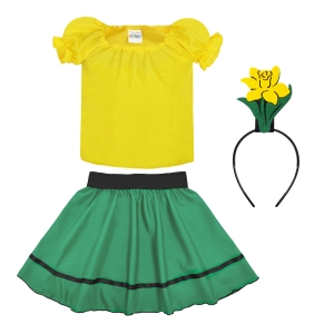 ZESTAW ŻONKIL ŻÓŁTO-ZIELONY 98-110 4el