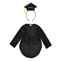 ZESTAW ABSOLWENT CZARNY 134-140 3el