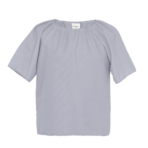 BLUZKA CHŁOPIEC PONGEE SZARA 146-158