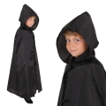 STRÓJ PELERYNA Z KAPTUREM POLIESTER CZARNA 84cm