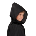 STRÓJ PELERYNA Z KAPTUREM POLIESTER CZARNA 84cm