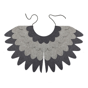 STRÓJ PELERYNA GOŁĄB SZARY 93x43cm