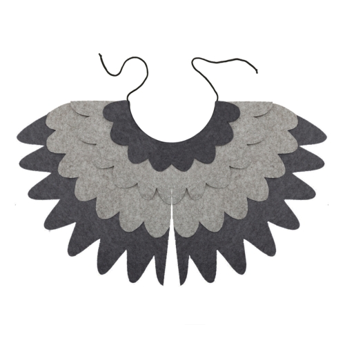 STRÓJ PELERYNA GOŁĄB SZARY 43cm