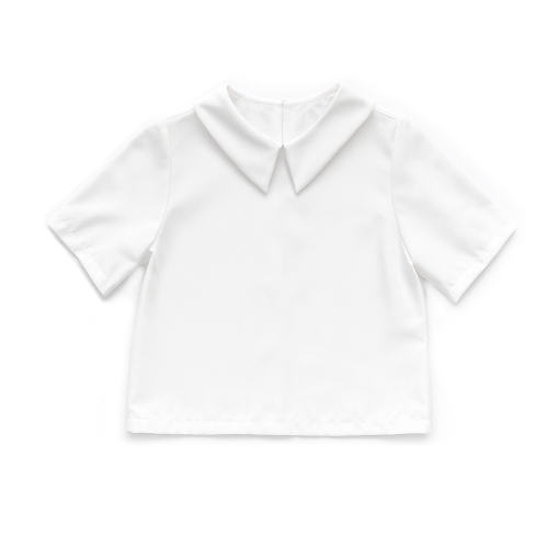 BLUZKA GALOWA PONGEE BIAŁA 134-140