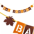BANER BAL JESIENI FILCOWY POMARAŃCZOWO-BRĄZOWY 3m